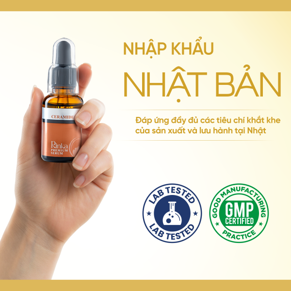 Tinh chất phục hồi da RINKA PREMIUM SERUM CERAMIDE